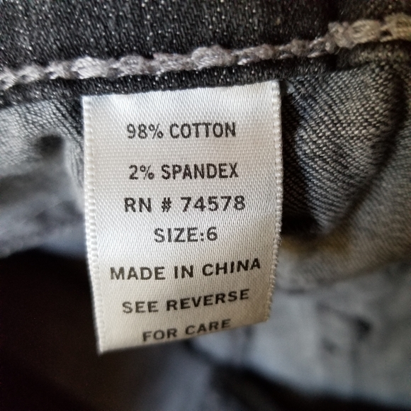 Cache Skinny Embellished Bling Black Jeans… - Picture 3 of 7